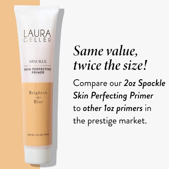 Laura Geller Spackle Skin Perfecting Primer in Diamond 2oz BRAND NEW/SEALED - Picture 8 of 11